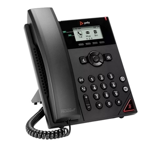 HP Poly OBi VVX 150 2-Line IP Phone and PoE-enabled with Power Supply-US
