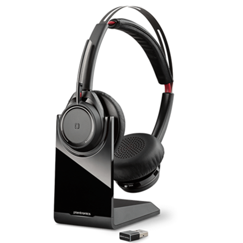 HP Poly Voyager Focus B825 USB-A Headset +Charging Stand