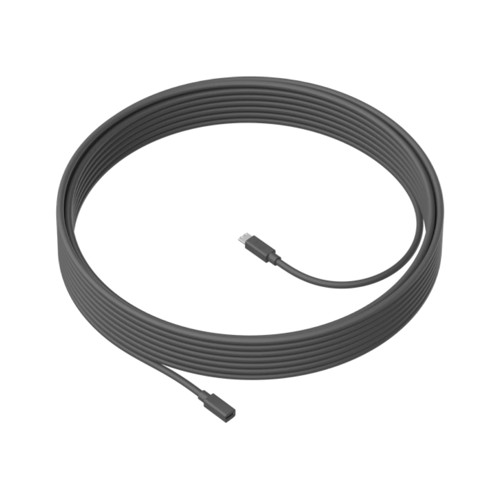 Logitech MeetUp Mic Extension Cable, Black