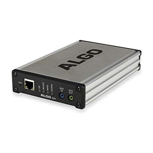 Algo Wideband IP Voice Paging Adapter & Bell Scheduler