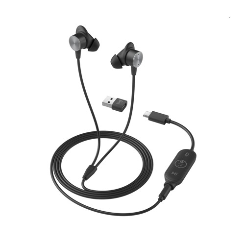 Logitech Zone Wired Earbuds - Teams, Teams