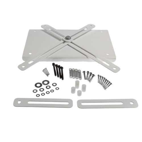 Draper Medium Universal Projector Mount - White, White