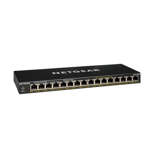 Netgear GS316P Ethernet Switch, Black