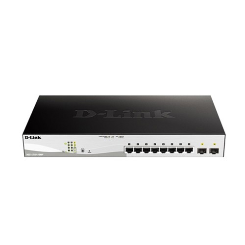 D-Link 10-Port Gigabit Smart Managed PoE Switch
