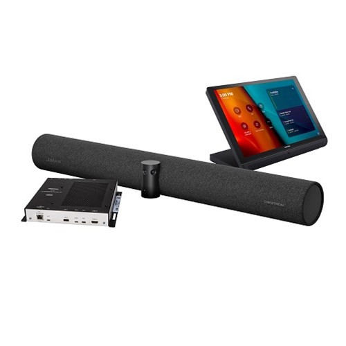 Crestron Flex Advanced Small Room Conference System with Jabra PanaCast 50 Video Bar for Microsoft Teams Rooms