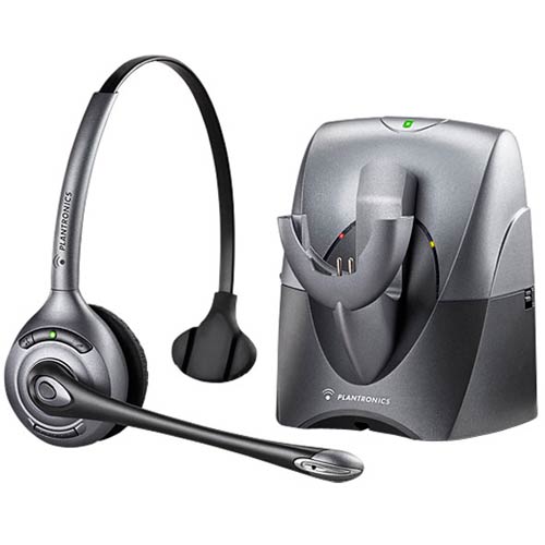 CS351N | SupraPlus Wireless Monaural Noise Canceling Headset | Plantronics | 70510-01, 70510-02, SupraPlus Wireless, Monaural, Noise Canceling