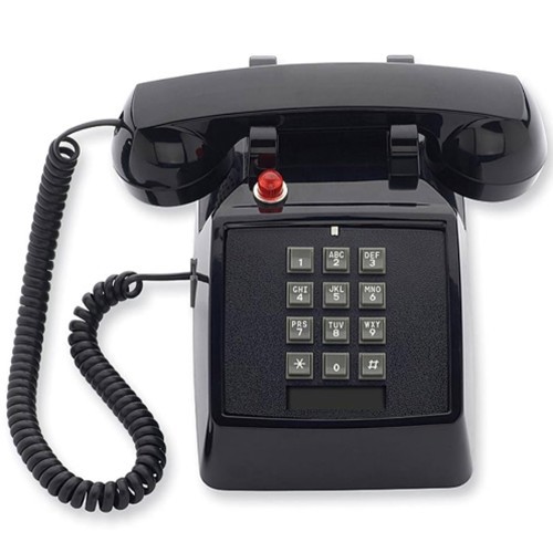 Scitec 2510D 1 Line Desk Phone (No MW) -  Black
