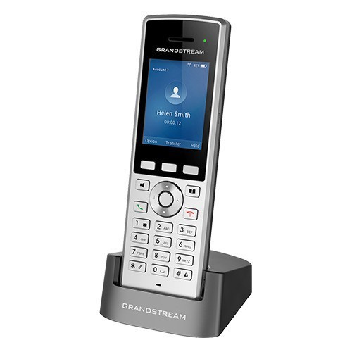 Grandstream Enterprise Portable WiFI Phone, Unified Linux firmware, extended battery