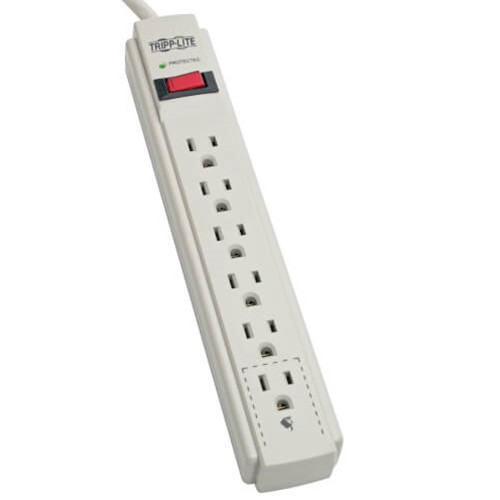 Tripp Lite Power Strip 6 Outlet 4' Cord