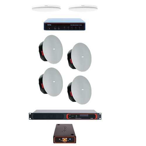 Biamp / Sennheiser Ceiling Audio Bundle for Large Rooms