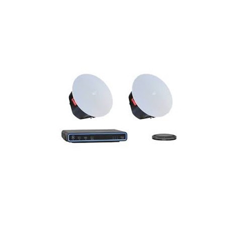 Devio conference room hub with Parlï¿½ table mic