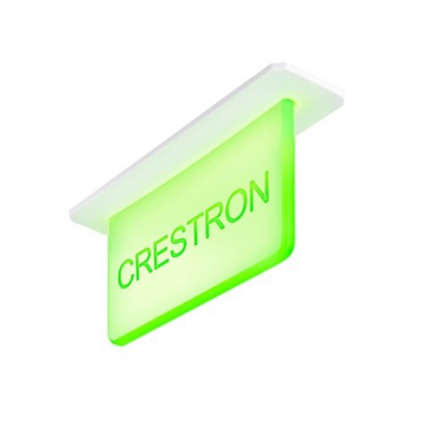 Crestron Room Availability Hallway Sign, Ceiling Mount, Enhanced Legibility, Without Engraving