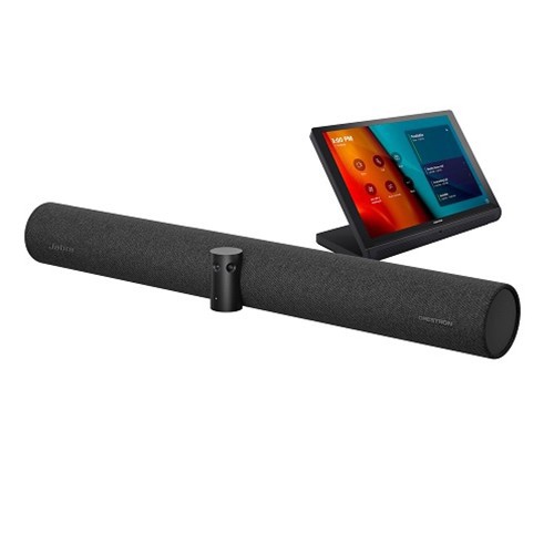 Crestron Flex Small Room Conference System with Jabra PanaCast 50 Video Bar for Microsoft Teams Rooms