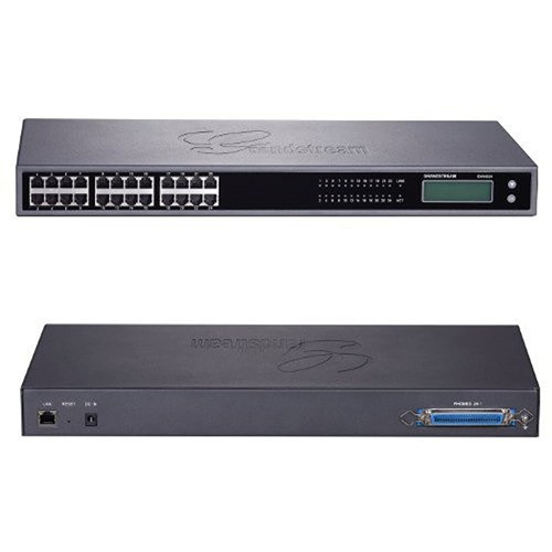 Grandstream GXW4224 VoIP Gateway - 1 x RJ-45 - 24 x FXS - Gigabit Ethernet - 1U High - Desktop, Rack-mountable PORTS MULTIPLE SIP PROFILES